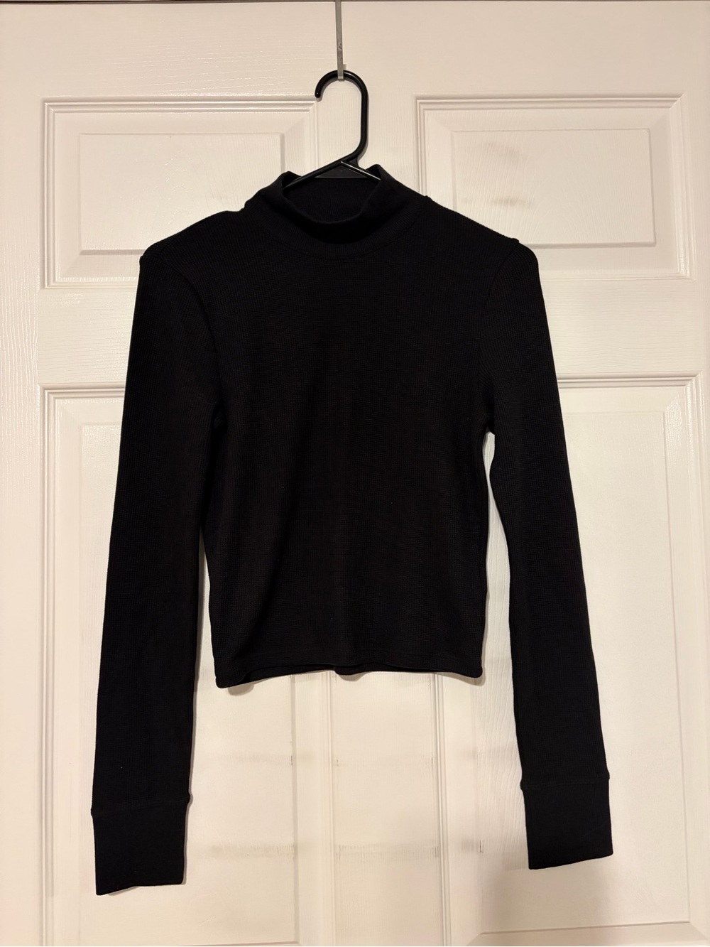 Turtleneck Ribbed Top